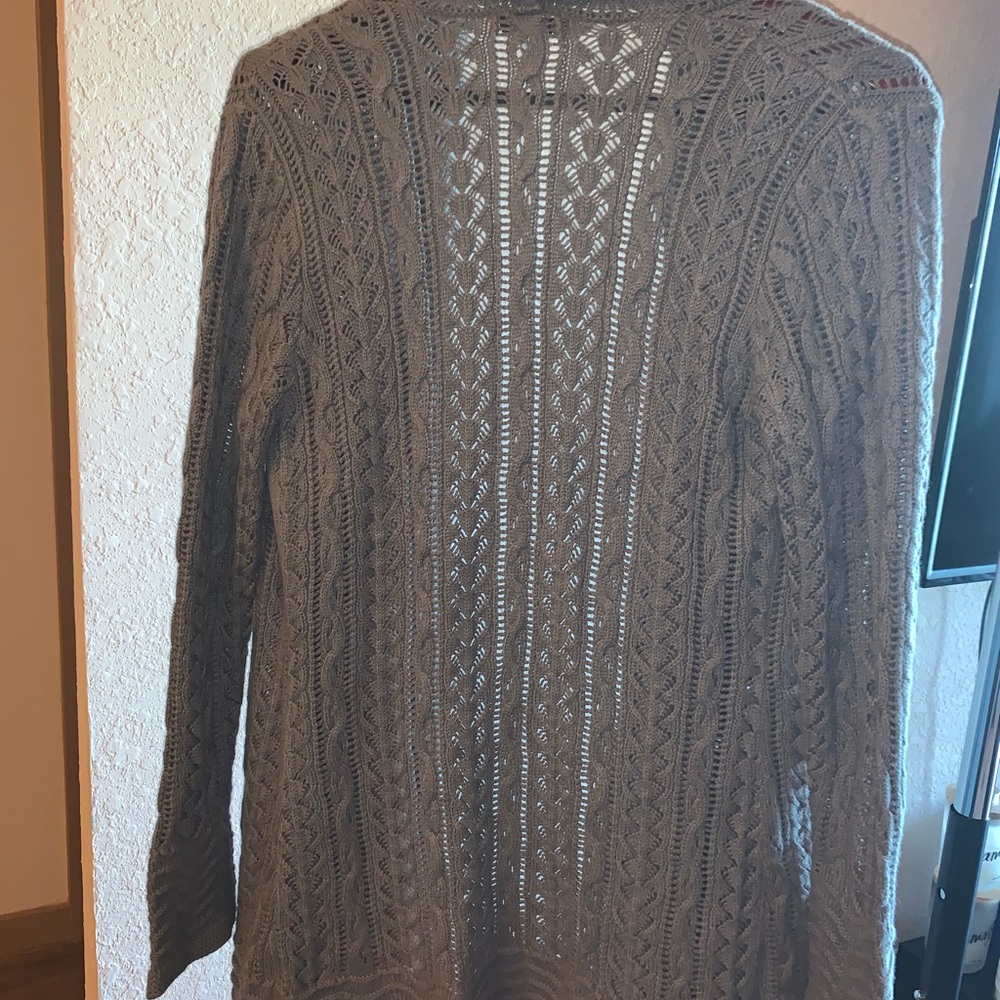 Isaac Mizrahi open cardigan